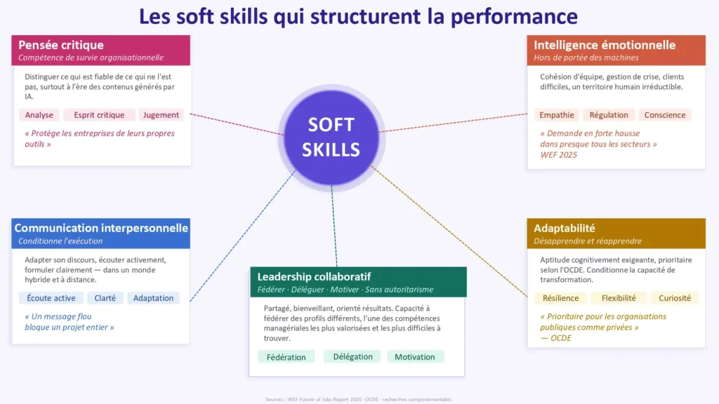 illustration représentant ce que sont les soft skills